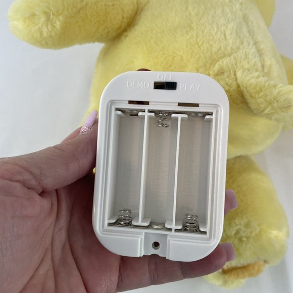 Care Bears Funshine Bear 15" Plush Talking & Lights Up TCFC 2002 Tested Working - Picture 10 of 10